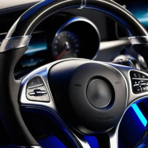 A modified Mercedes steering wheel showcas 0