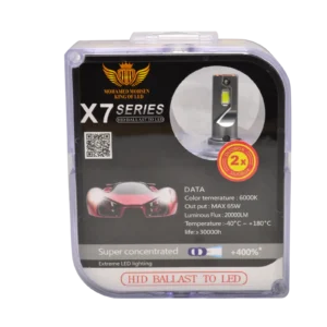 لمبات ليد للسيارات X7 Series 65W