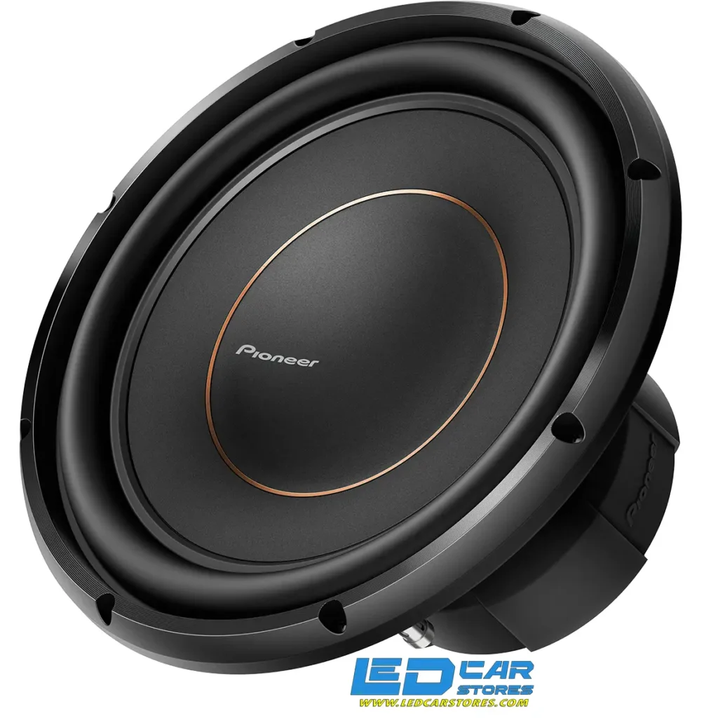 اكتشف عالم Pioneer للصوت في سيارتك مع LED Car Stores 3 Pioneer TS-D12D4 - SUBWOOFER 2000W MAX