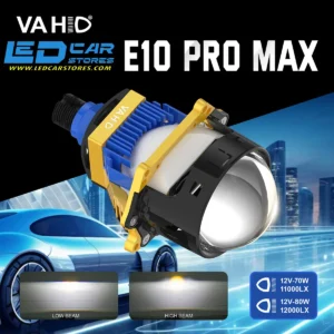 ALPHA PRO MAX- TH -L 7080 (1) عدسات أمامية VAHID E10 PROMAX T Bi-LED بروجيكتور 3.0 بوصة