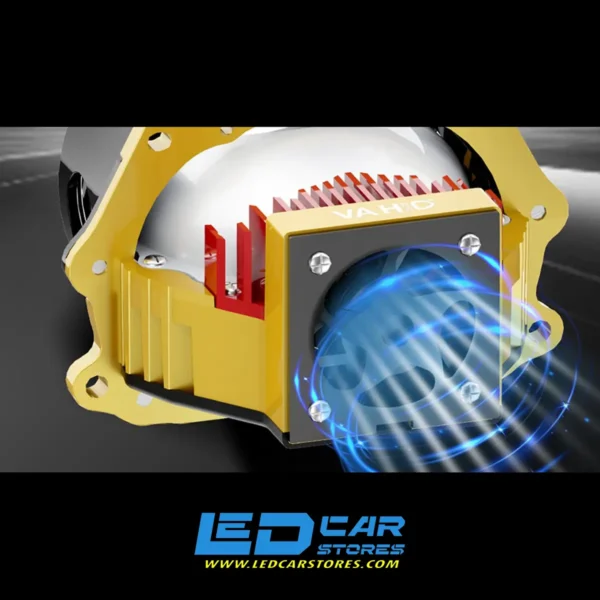 عدسات LED سيارة ALPHA PRO TH-1 50/60 - إضاءة قوية 8000K بيضاء نقية - موفرة للطاقة