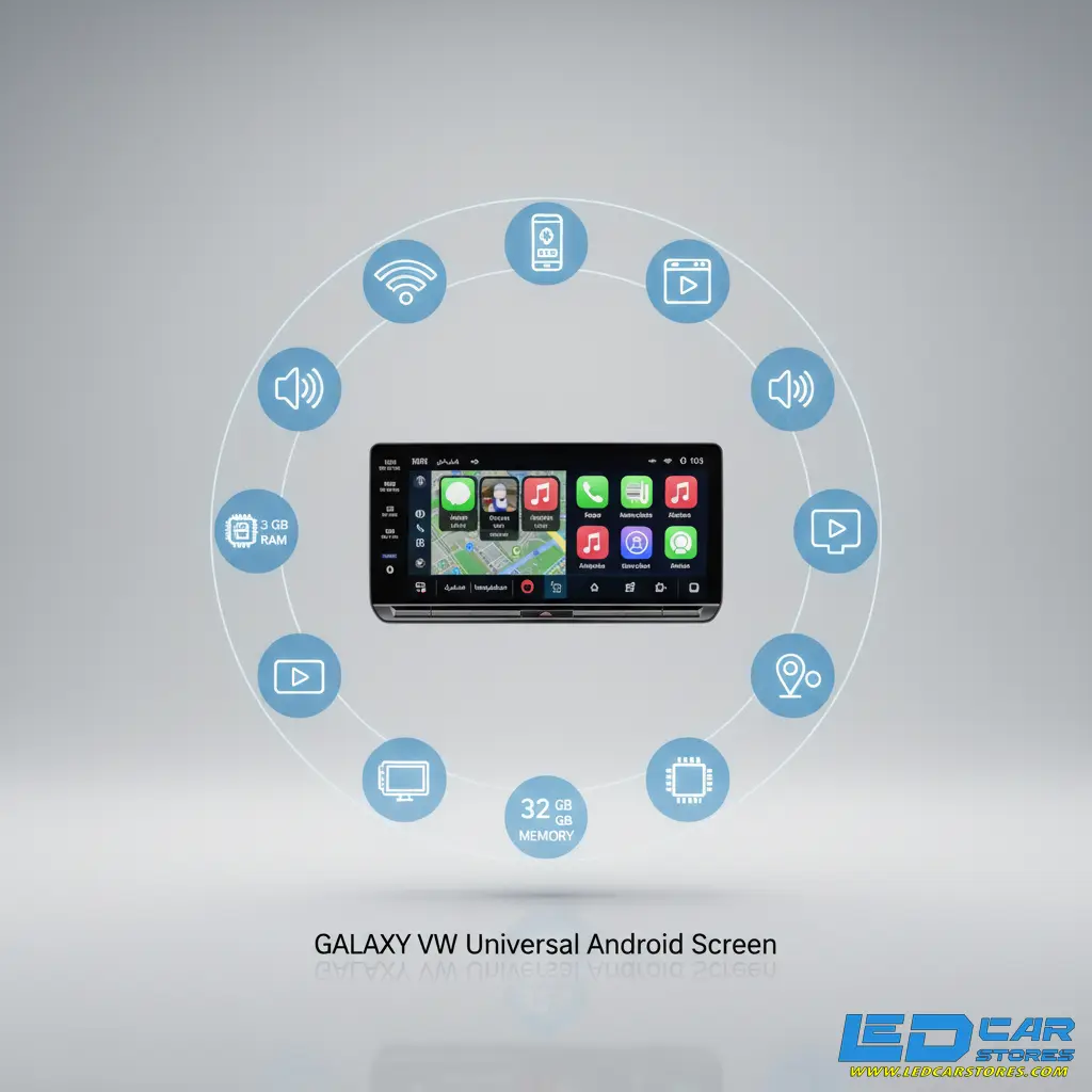 Android ekranı GALAXY VW 3GB RAM + 32Öleceksin 2 عرض تطبيقات أندرويد على شاشة GALAXY VW