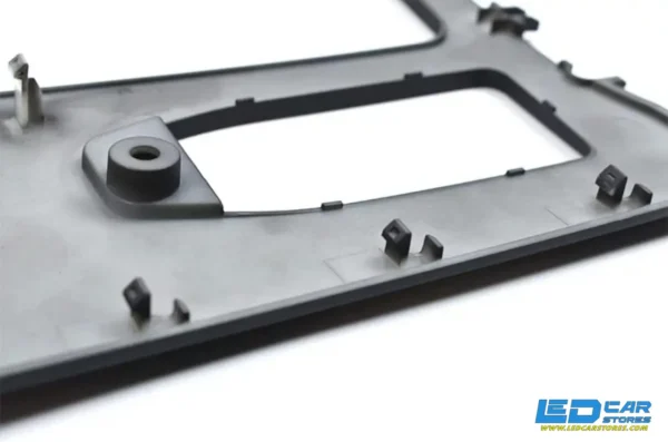 غطاء كونسول مرسيدس W204 W207 W212 ومصراع حامل أكواب (أسود)