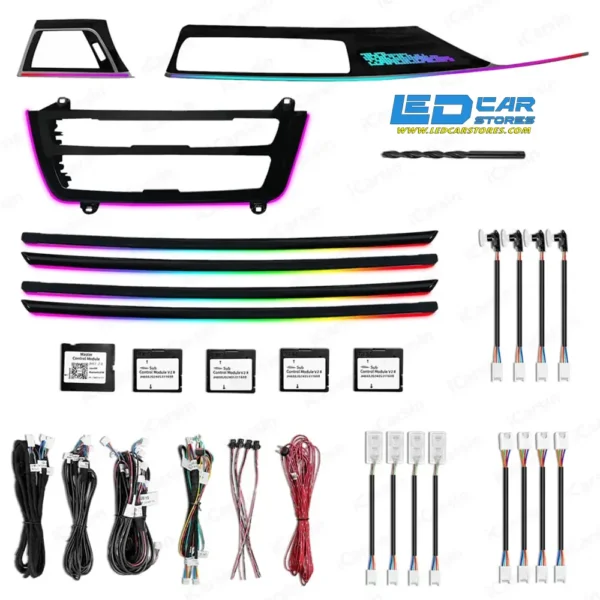 BMW الفئة الثالثة Galaxy Edition (20 مصباحًا) (موديلات 14-19) CP1092 CP1093 CP1094 Ambient Light F30 FULL