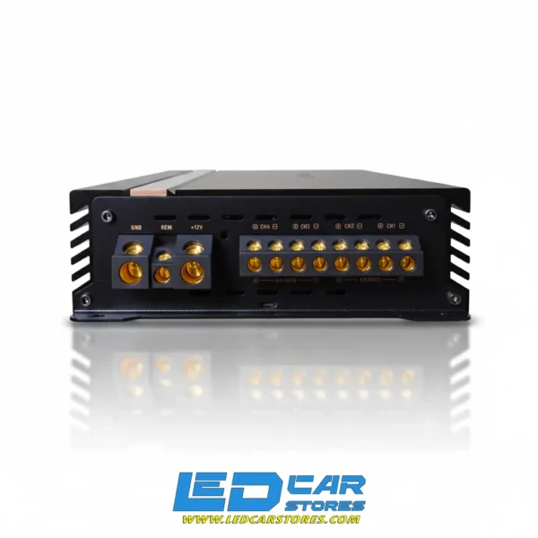 جي إم دانتي DT-80.4 - مضخم صوت 4 قنوات 320 واط RMS للسيارة